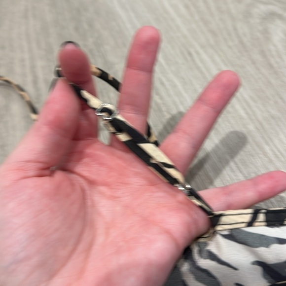 Fleur Du Mal Lace Trimmed Tiger Print Camisole - Picture 5 of 8